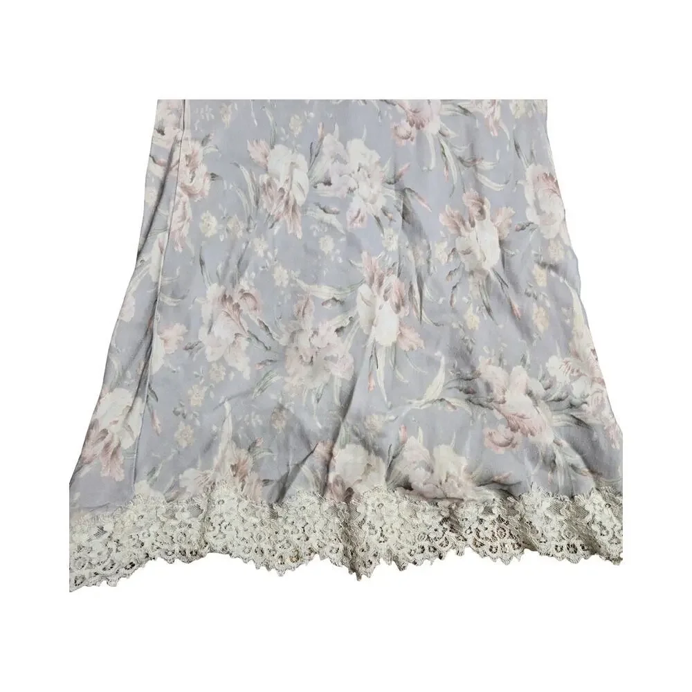 Zimmermann‎ Lace-Trimmed Midi Floral Dress Size: XS/S